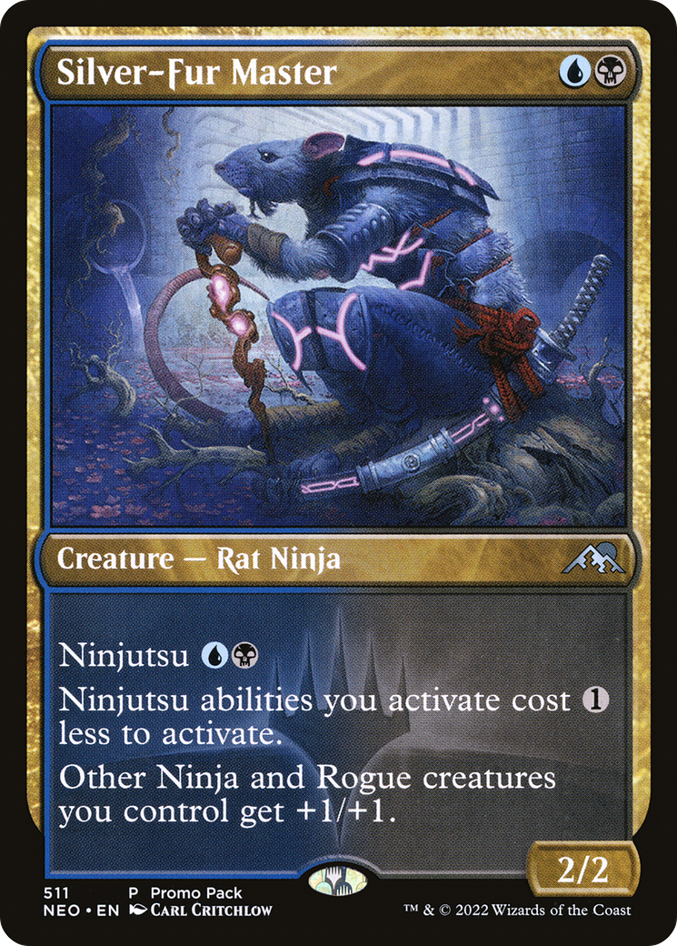 Silver-Fur Master (Promo Pack) [Kamigawa: Neon Dynasty Promos]-1