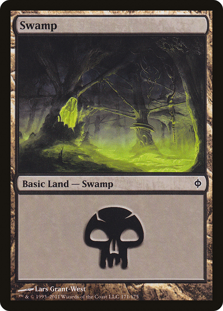 Swamp (171) [New Phyrexia]-1