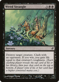 Weed Strangle (LRW-147) - Lorwyn Foil-1