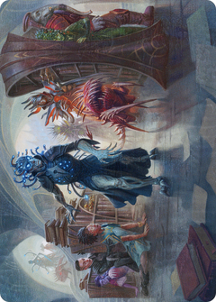 Invasion of Arcavios // Invasion of Arcavios (AMOM-011) - March of the Machine Art Series (Borderless)-1