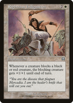 Righteous Indignation [Mercadian Masques]-1