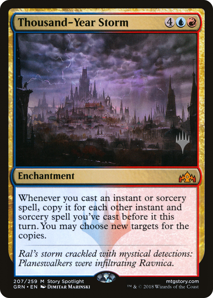 Thousand-Year Storm (Promo Pack) [Guilds of Ravnica Promos]-1