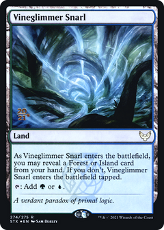 Vineglimmer Snarl (PRE-274) - Strixhaven: School of Mages Promos Foil-1