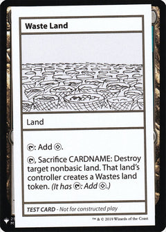 Waste Land [Mystery Booster Playtest Cards]-1