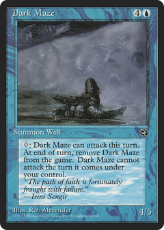 Dark Maze (Irini Sengir Flavor Text) [Homelands]-1