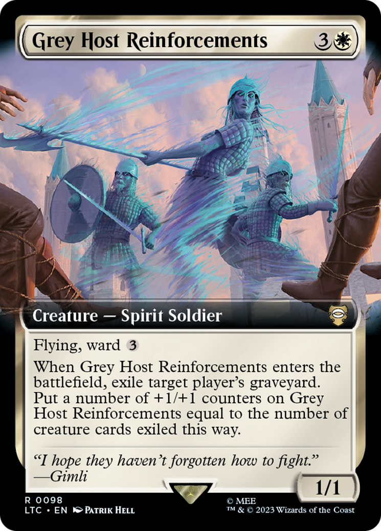 Grey Host Reinforcements (Extended Art) [The Lord of the Rings: Tales of Middle-Earth Commander]-1