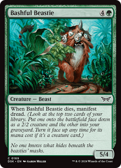 Bashful Beastie [Duskmourn: House of Horror]-1