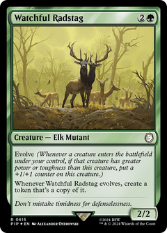Watchful Radstag (Surge Foil) [Fallout]-1