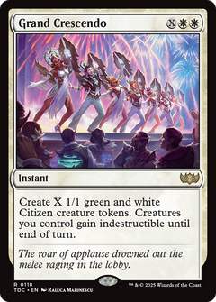 Grand Crescendo [Tarkir: Dragonstorm Commander]-1