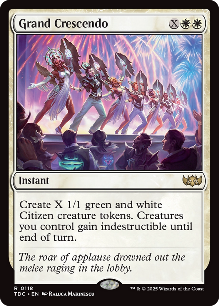 Grand Crescendo [Tarkir: Dragonstorm Commander]-1