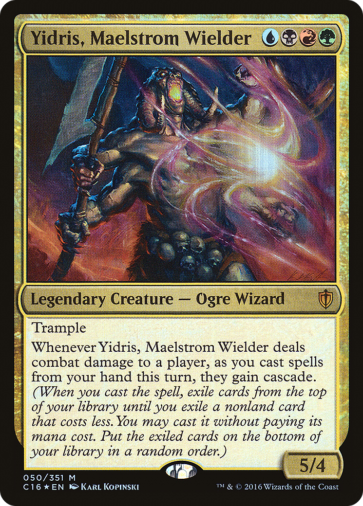 Yidris, Maelstrom Wielder (C16-050) - Commander 2016 Foil-1