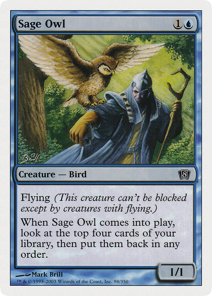 Sage Owl [Eighth Edition]-1