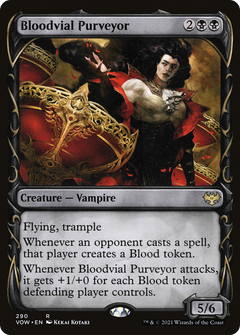 Bloodvial Purveyor (Showcase Fang Frame) [Innistrad: Crimson Vow]-1