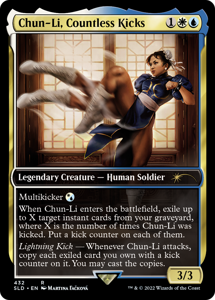 Chun-Li, Countless Kicks [Secret Lair Drop Series]-1
