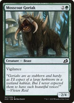 Mosscoat Goriak [Ikoria: Lair of Behemoths]-1