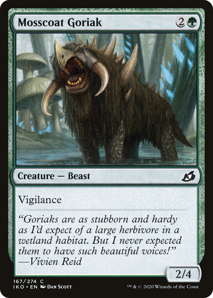 Mosscoat Goriak [Ikoria: Lair of Behemoths]-1