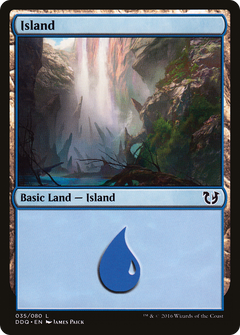 Island (35) [Duel Decks: Blessed vs. Cursed]-1