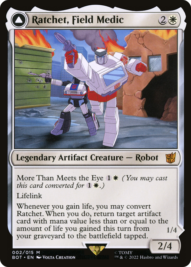Ratchet, Field Medic // Ratchet, Rescue Racer [Transformers]-3