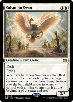 Salvation Swan (Promo Pack) [Bloomburrow Promos]-1