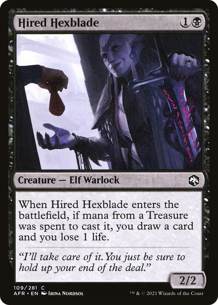 Hired Hexblade [Dungeons & Dragons: Adventures in the Forgotten Realms]-1