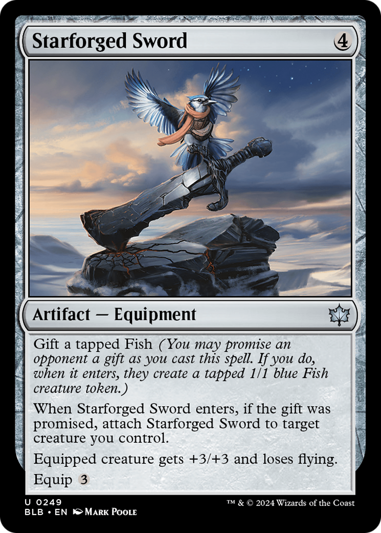 Starforged Sword [Bloomburrow]-1