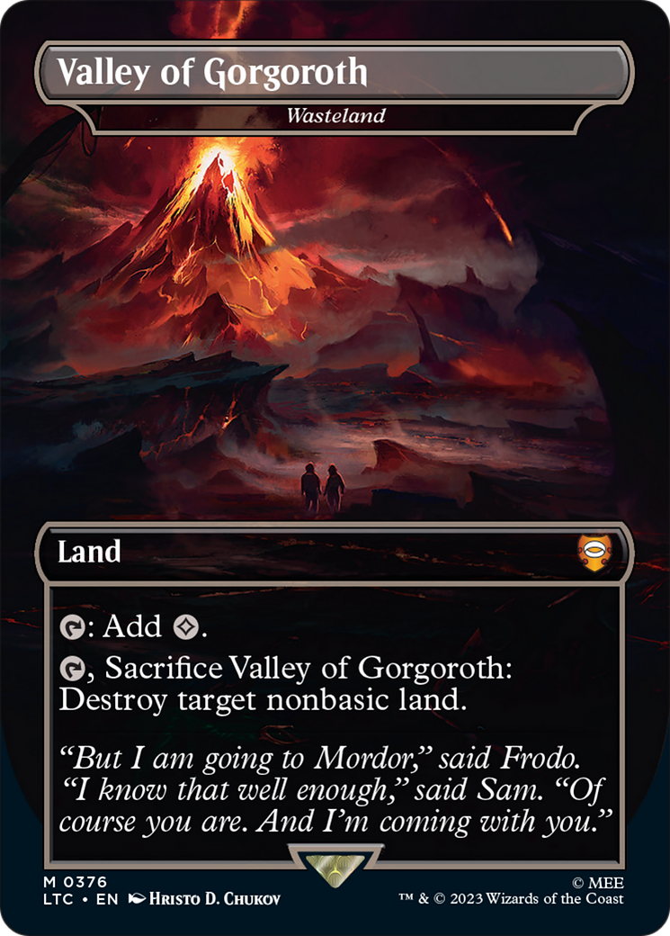 Valley of Gorgoroth - Wasteland [The Lord of the Rings: Tales of Middle-Earth Commander]-1