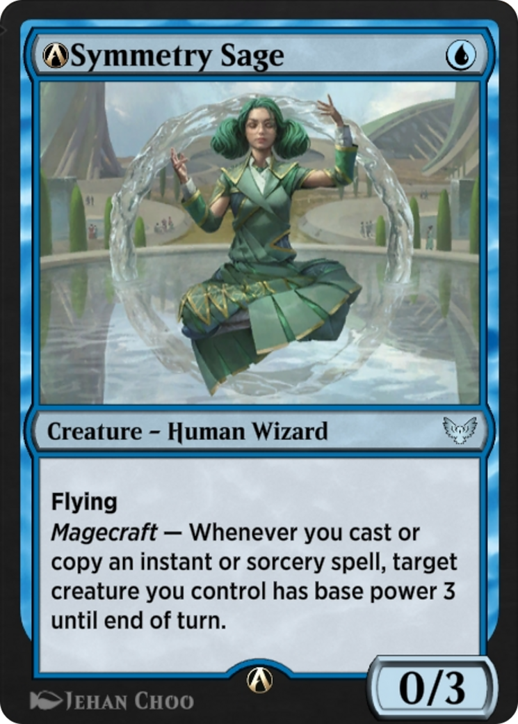 A-Symmetry Sage (STX-A-56) - Strixhaven: School of Mages-1
