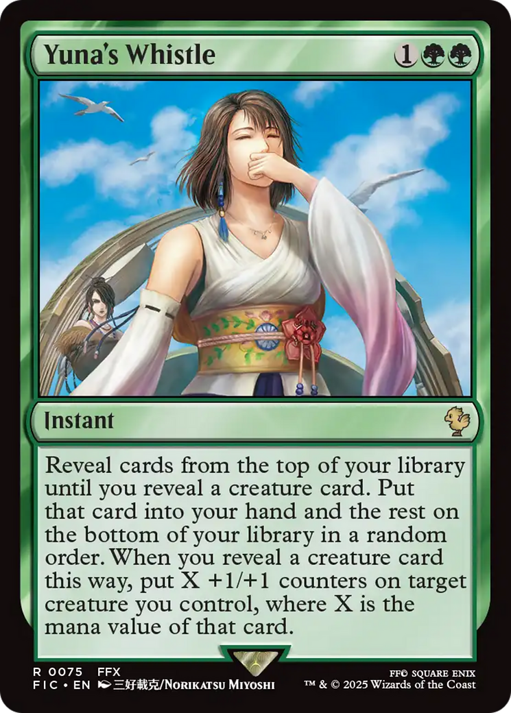 Yuna's Whistle [FINAL FANTASY Commander]-1