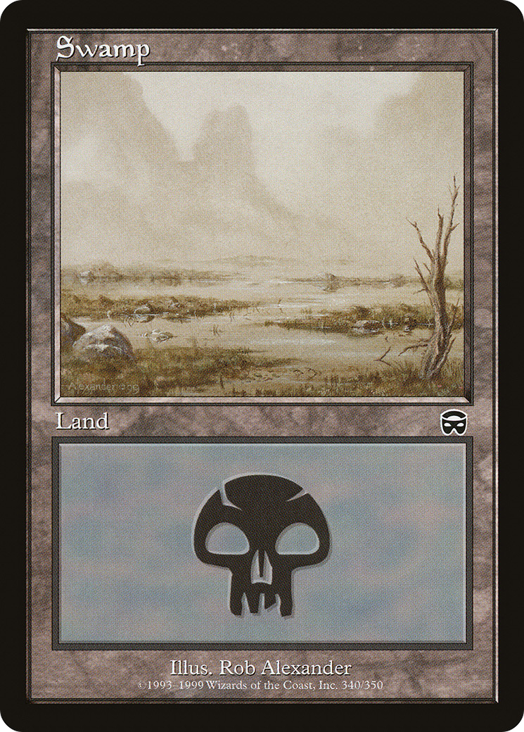 Swamp (340) [Mercadian Masques]-1
