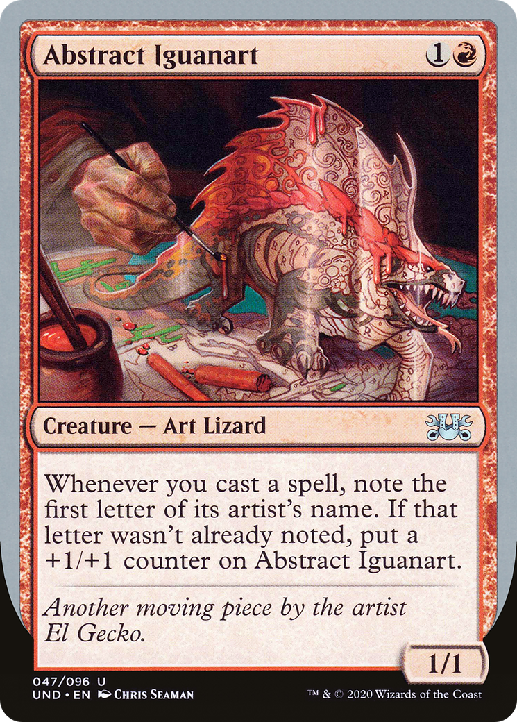 Abstract Iguanart [Unsanctioned]-1