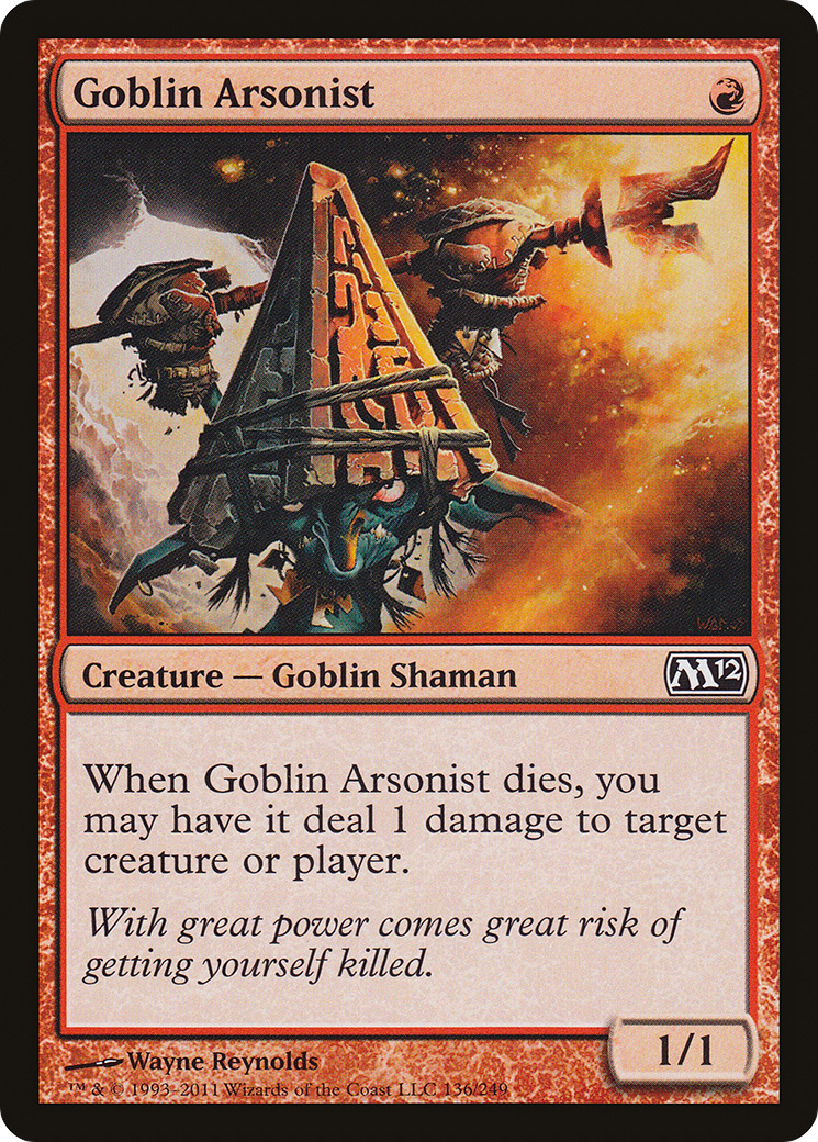 Goblin Arsonist [Magic 2012]-1