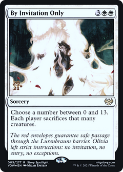 By Invitation Only [Innistrad: Crimson Vow Prerelease Promos]-1