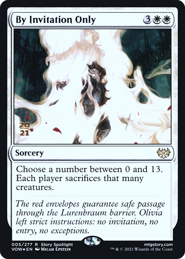 By Invitation Only [Innistrad: Crimson Vow Prerelease Promos]-1