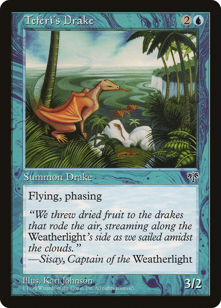 Teferi's Drake [Mirage]-1