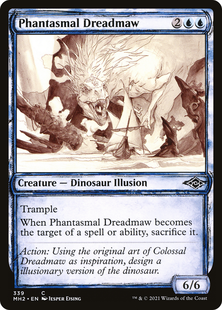 Phantasmal Dreadmaw (Sketch) [Modern Horizons 2]-1