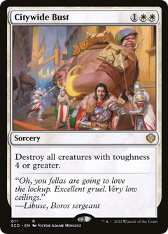 Citywide Bust [Starter Commander Decks]-1