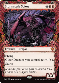 Stormscale Scion (Showcase) [Tarkir: Dragonstorm]-1