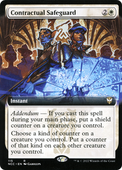 Contractual Safeguard (Extended Art) [Streets of New Capenna Commander]-1