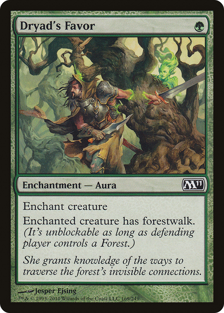 Dryad's Favor [Magic 2011]-1
