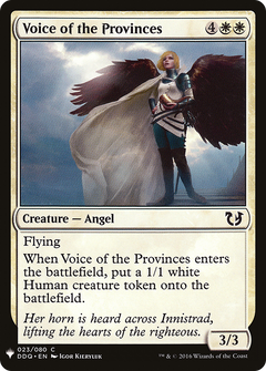 Voice of the Provinces (LIST-DDQ-23) - The List-1