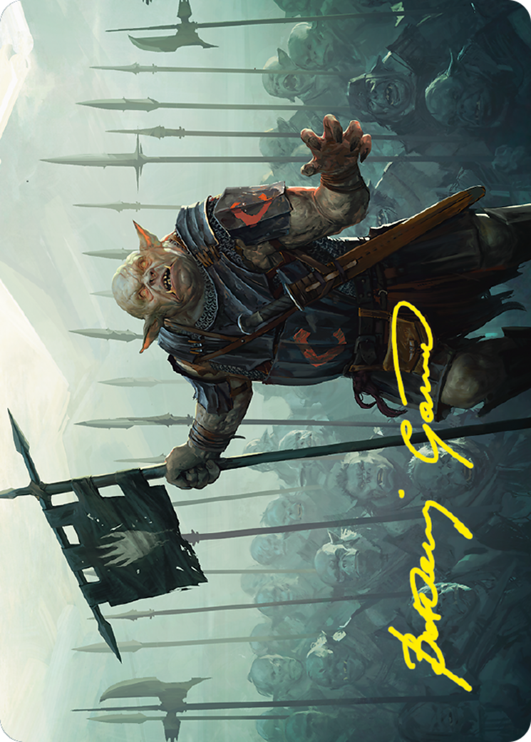 Uglúk of the White Hand // Uglúk of the White Hand (ALTR-027) - Tales of Middle-earth Art Series (Borderless)-3