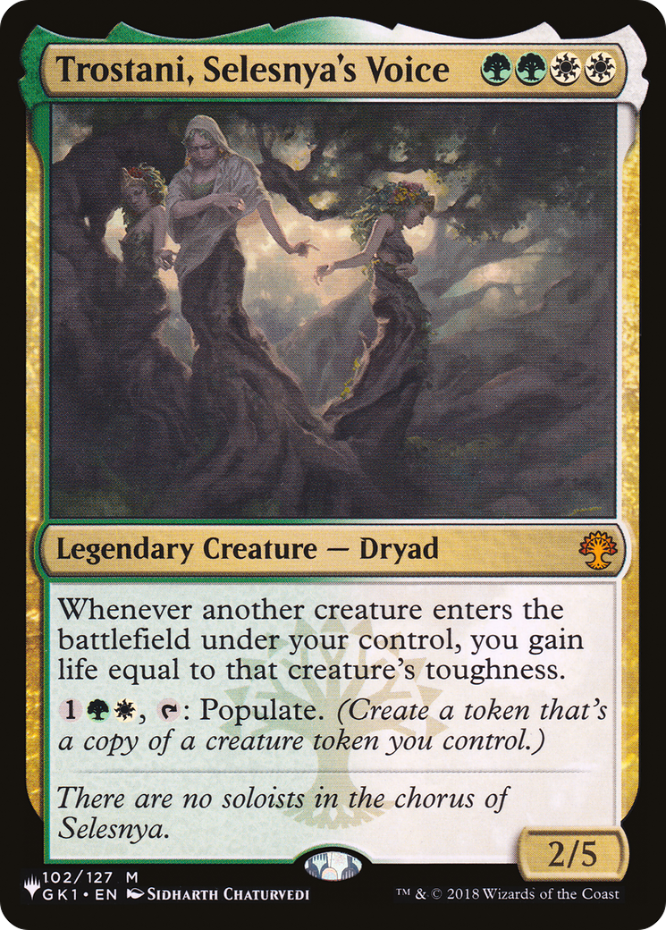 Trostani, Selesnya's Voice (LIST-102/127) - The List-1