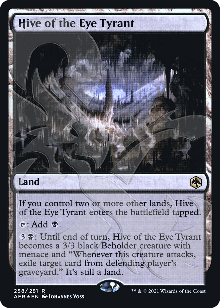 Hive of the Eye Tyrant (Ampersand Promo) [Dungeons & Dragons: Adventures in the Forgotten Realms Promos]-1