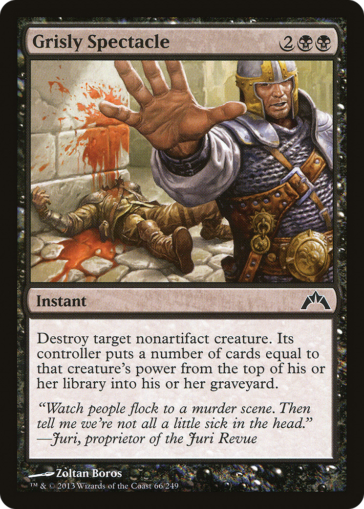 Grisly Spectacle [Gatecrash]-1
