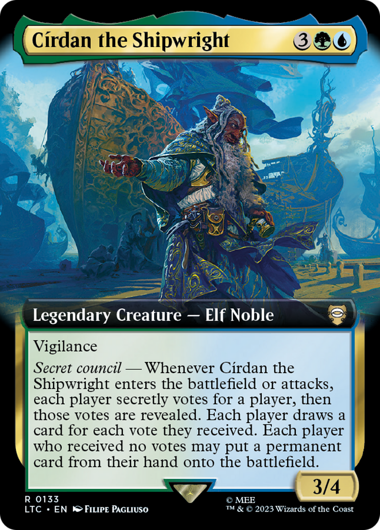 Cirdan the Shipwright (Extended Art) [The Lord of the Rings: Tales of Middle-Earth Commander]-1