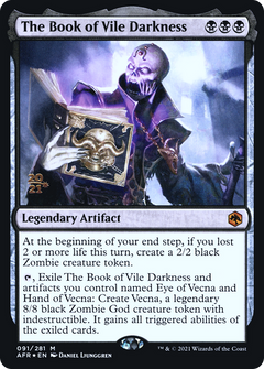 The Book of Vile Darkness [Dungeons & Dragons: Adventures in the Forgotten Realms Prerelease Promos]-1