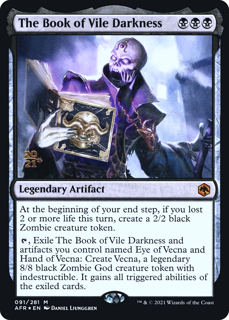 The Book of Vile Darkness [Dungeons & Dragons: Adventures in the Forgotten Realms Prerelease Promos]-1