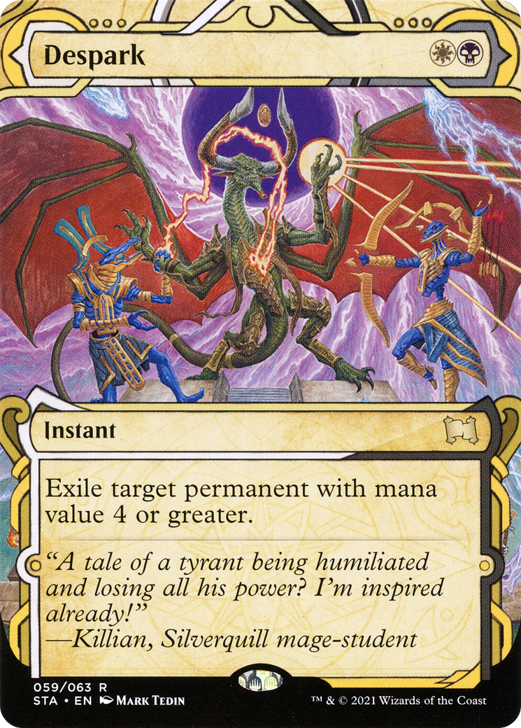 Despark (STA-059) - Strixhaven Mystical Archive: (Showcase) (Borderless) Etched Foil-1