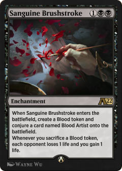 Sanguine Brushstroke (Y22-032) - Alchemy: Innistrad-1