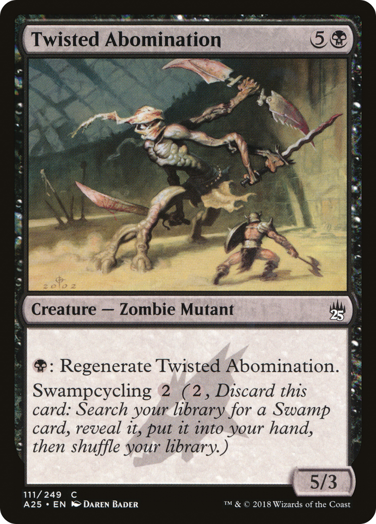 Twisted Abomination (A25-111) - Masters 25 Foil-1